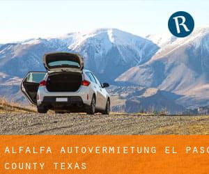 Alfalfa autovermietung (El Paso County, Texas)