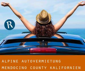 Alpine autovermietung (Mendocino County, Kalifornien)