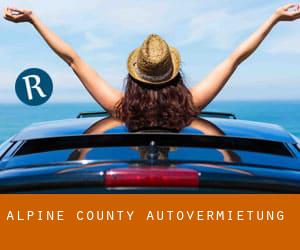 Alpine County autovermietung