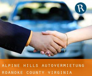 Alpine Hills autovermietung (Roanoke County, Virginia)
