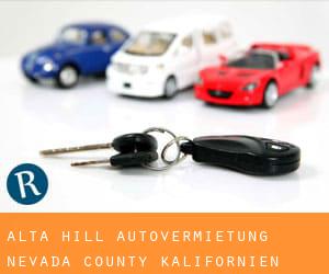 Alta Hill autovermietung (Nevada County, Kalifornien)