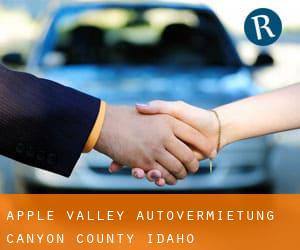 Apple Valley autovermietung (Canyon County, Idaho)