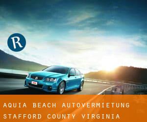 Aquia Beach autovermietung (Stafford County, Virginia)
