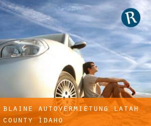 Blaine autovermietung (Latah County, Idaho)