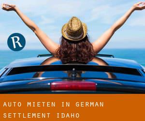 Auto mieten in German Settlement (Idaho)