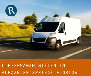 Lieferwagen mieten in Alexander Springs (Florida)