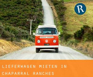 Lieferwagen mieten in Chaparral Ranches