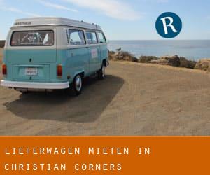 Lieferwagen mieten in Christian Corners