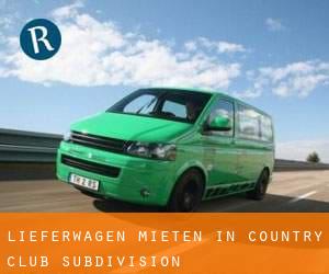 Lieferwagen mieten in Country Club Subdivision