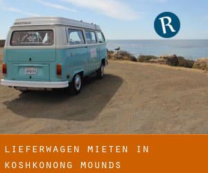 Lieferwagen mieten in Koshkonong Mounds