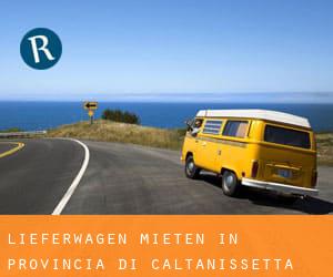Lieferwagen mieten in Provincia di Caltanissetta