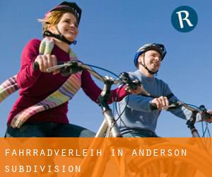 Fahrradverleih in Anderson Subdivision