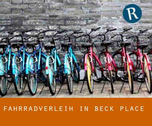 Fahrradverleih in Beck Place