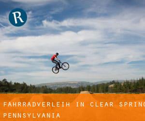 Fahrradverleih in Clear Spring (Pennsylvania)