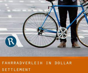 Fahrradverleih in Dollar Settlement