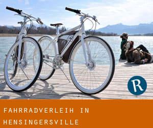 Fahrradverleih in Hensingersville