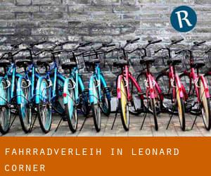 Fahrradverleih in Leonard Corner