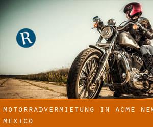 Motorradvermietung in Acme (New Mexico)