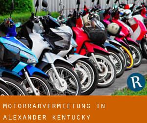 Motorradvermietung in Alexander (Kentucky)
