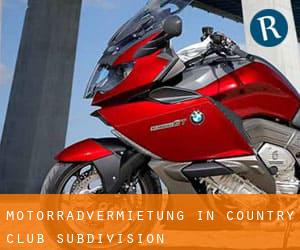 Motorradvermietung in Country Club Subdivision