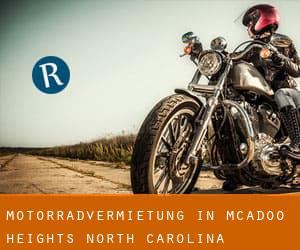 Motorradvermietung in McAdoo Heights (North Carolina)