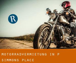 Motorradvermietung in P Simmons Place