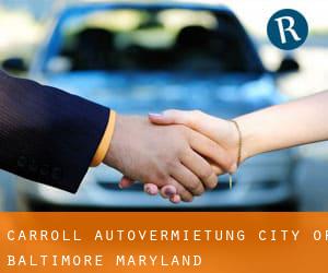 Carroll autovermietung (City of Baltimore, Maryland)