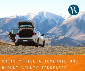 Christy Hill autovermietung (Blount County, Tennessee)