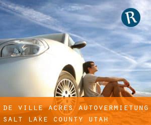 De Ville Acres autovermietung (Salt Lake County, Utah)
