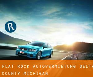 Flat Rock autovermietung (Delta County, Michigan)