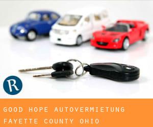 Good Hope autovermietung (Fayette County, Ohio)