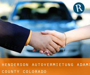 Henderson autovermietung (Adams County, Colorado)