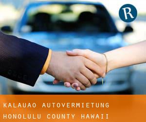 Kalauao autovermietung (Honolulu County, Hawaii)