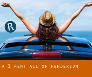 A-1 Rent All of Henderson