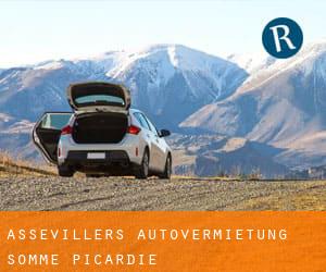 Assevillers autovermietung (Somme, Picardie)