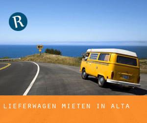 Lieferwagen mieten in Alta