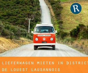 Lieferwagen mieten in District de l'Ouest lausannois