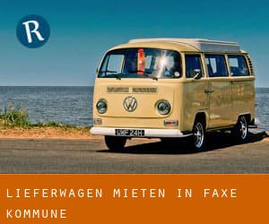 Lieferwagen mieten in Faxe Kommune