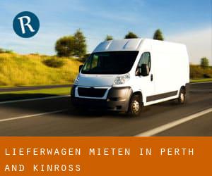 Lieferwagen mieten in Perth and Kinross