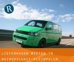 Lieferwagen mieten in Woiwodschaft Kleinpolen