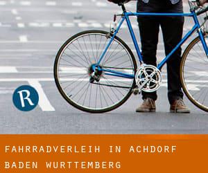 Fahrradverleih in Achdorf (Baden-Württemberg)