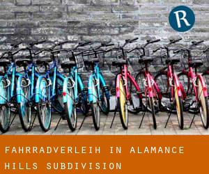 Fahrradverleih in Alamance Hills Subdivision