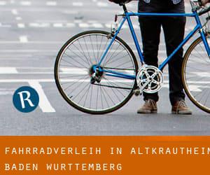 Fahrradverleih in Altkrautheim (Baden-Württemberg)