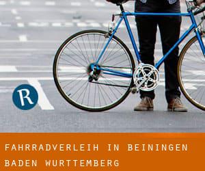 Fahrradverleih in Beiningen (Baden-Württemberg)