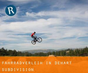 Fahrradverleih in DeHart Subdivision