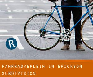 Fahrradverleih in Erickson Subdivision