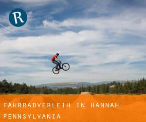Fahrradverleih in Hannah (Pennsylvania)