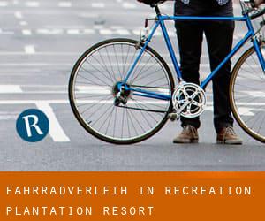 Fahrradverleih in Recreation Plantation Resort