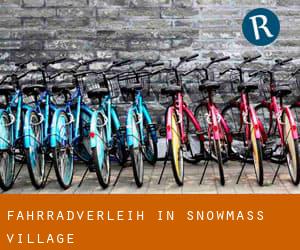 Fahrradverleih in Snowmass Village