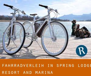 Fahrradverleih in Spring Lodge Resort and Marina